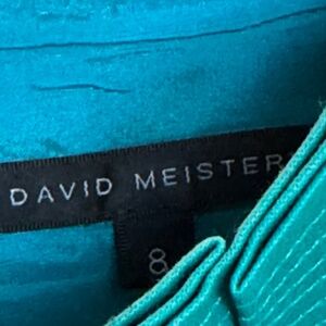 Turquoise dress from David Meister